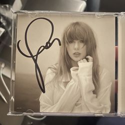 Taylor Swift Signed CD