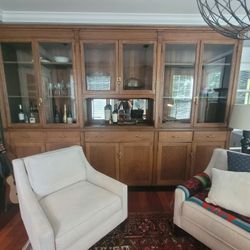 Vintage Cafe Cabinet from Mills Icecream Shop