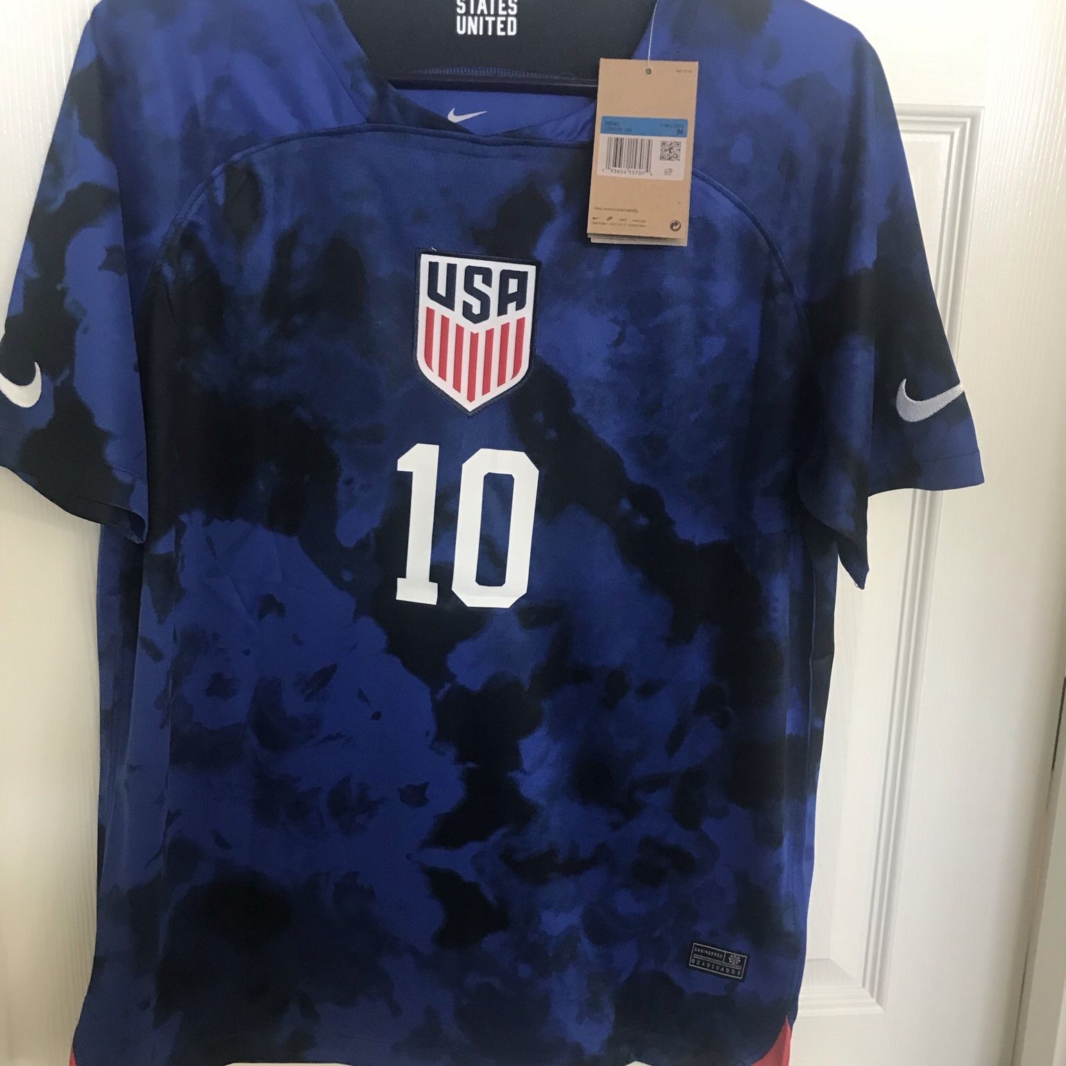 Pulisic USA Soccer Jersey size 10 years for Sale in Chandler, AZ - OfferUp