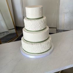 4 Tier Faux Wedding Cake 