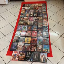 Large Lot Of DVDs- Price Is For All 65 Titles 