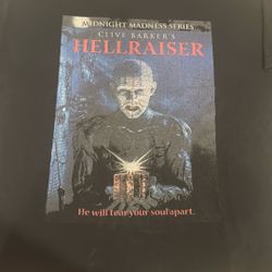LARGE HELLRAISER TEE FRONT AND BACK PRINT