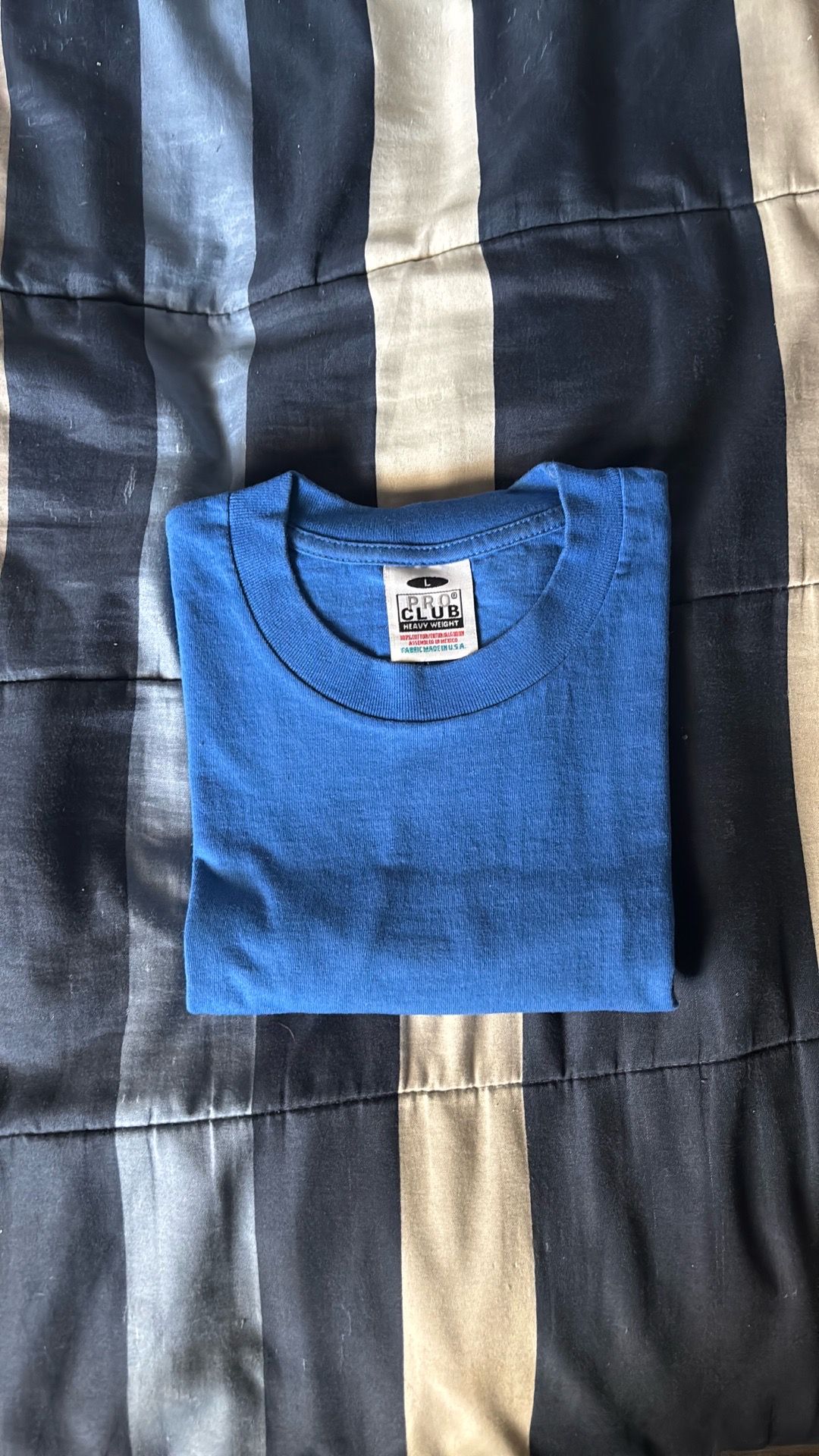 Blue Large Pro club shirt