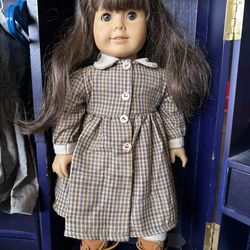American Girl doll Samantha with Blue trunk