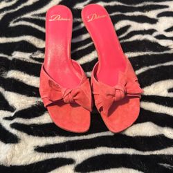 Pink Kitten Heels Size 7