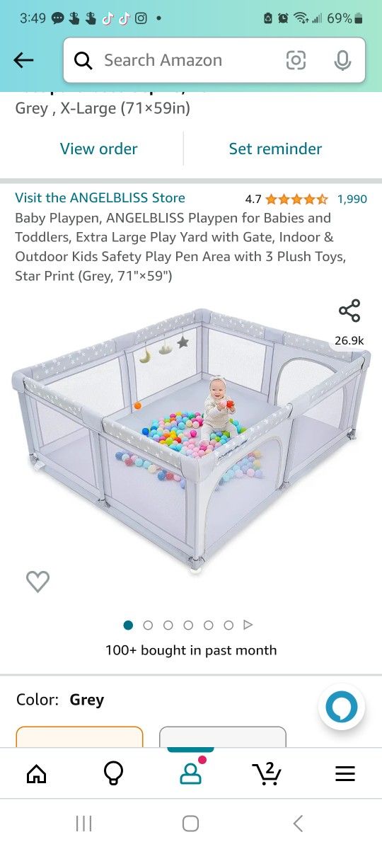 X Large Playpen For Babies