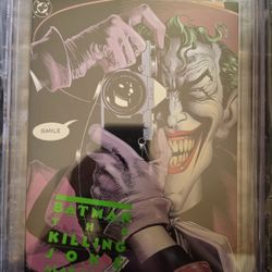 Batman: The Killing Joke First Print CGC 9.8 Embossed Cover