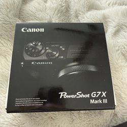 Canon g7x Silver