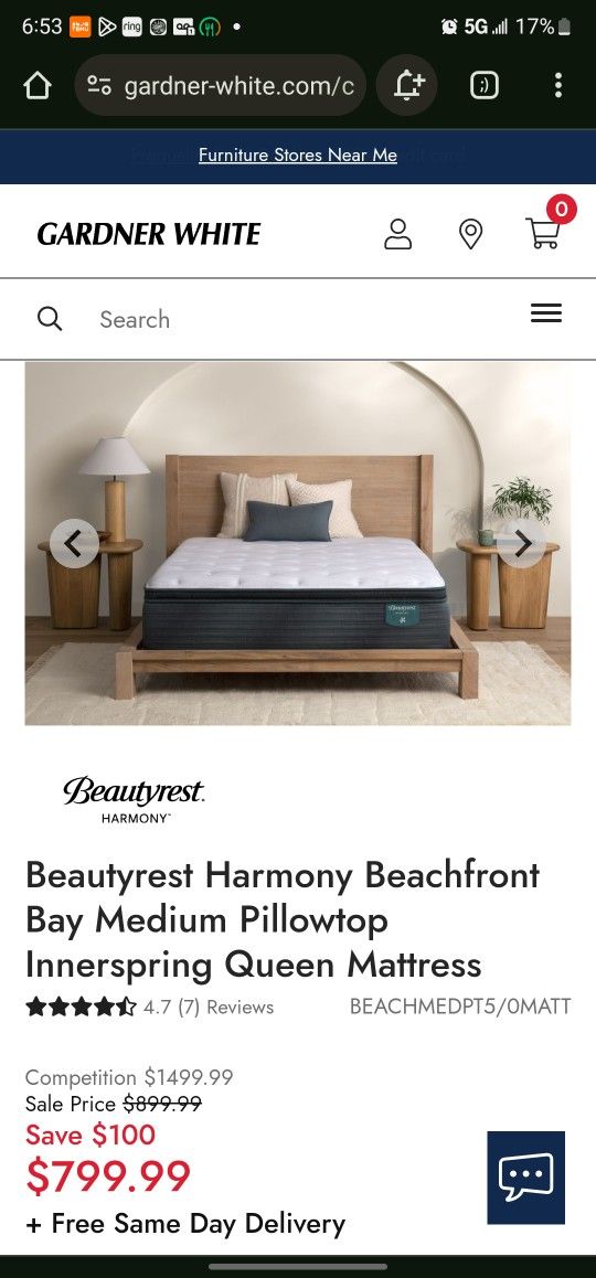 NEW QUEEN MATTRESS!!!