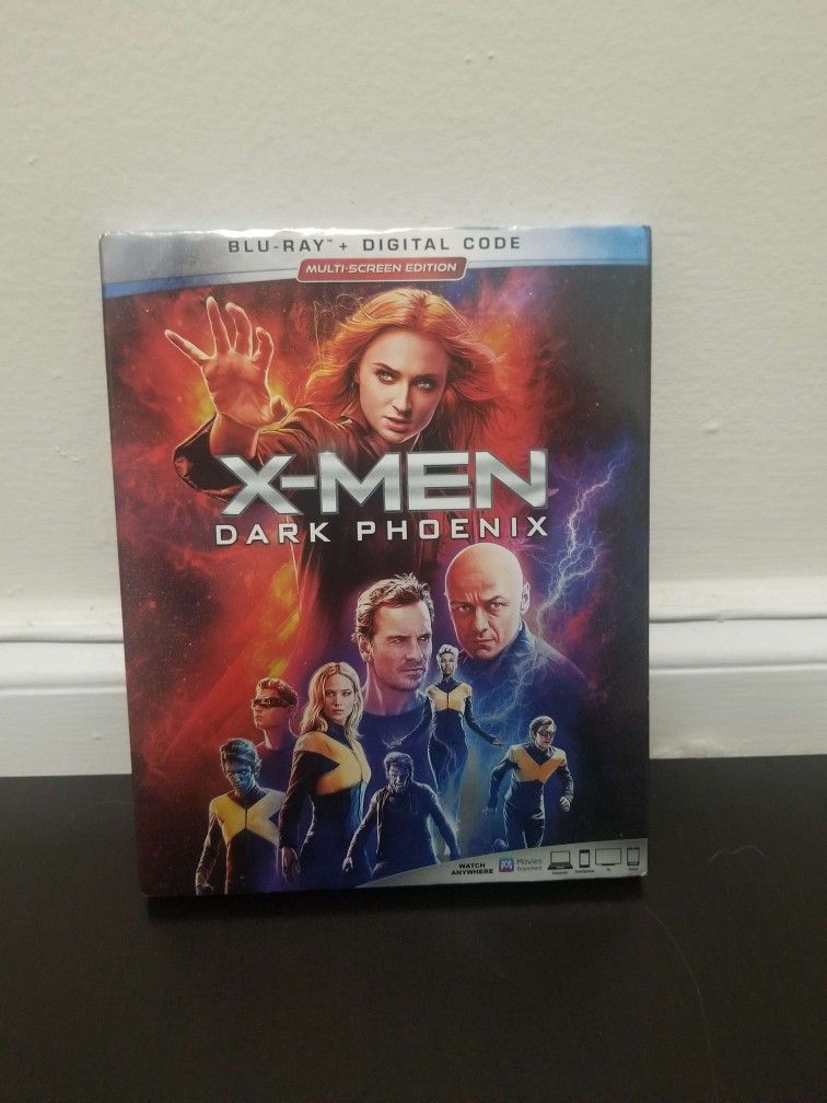 X-men Dark Pheonix Blue-ray Plus Digital Code