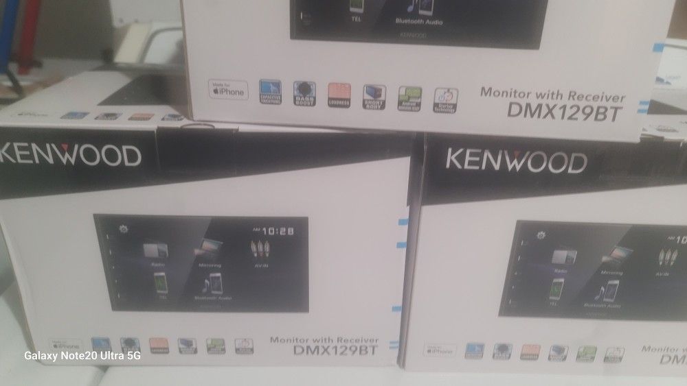 Kenwood DMX129BT Multimedia Receiver with Bluetooth