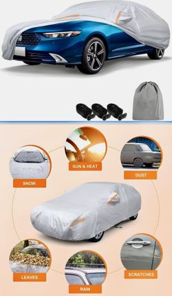 Giant Panda Honda Accord car cover