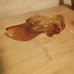 Vintage Cat Eye Glass Shoe