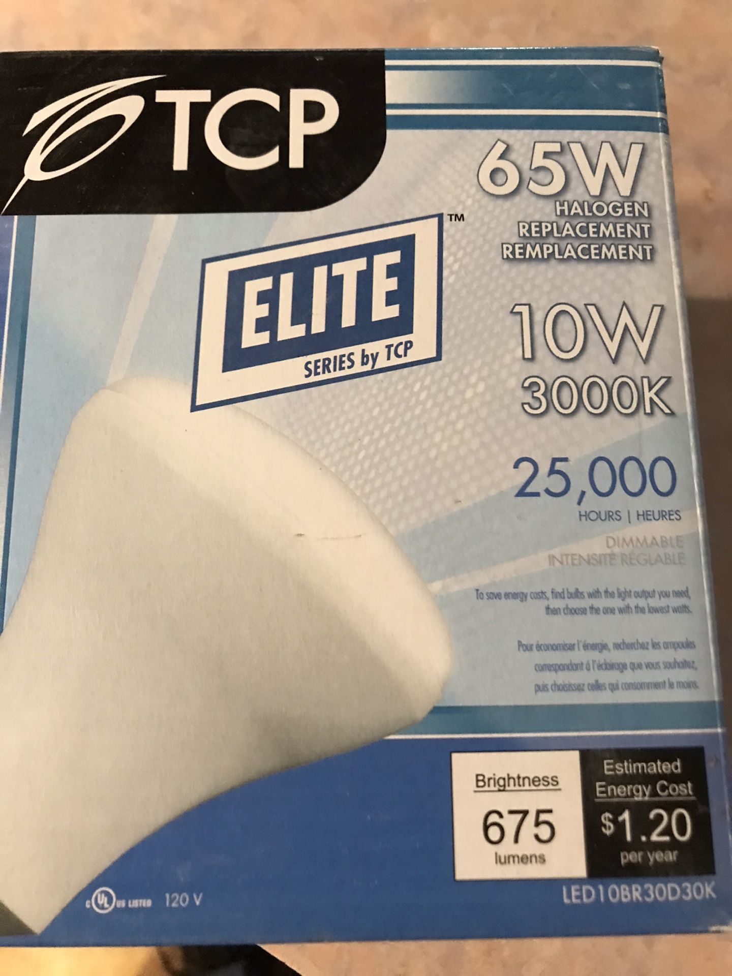 LED “Dimmible Recessed Can 10 Watt” 300k