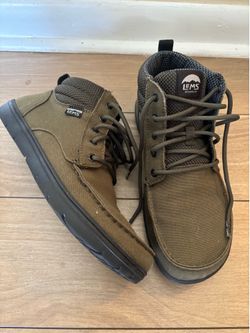 Lem’s Boulder Boot Mid, size 10, military green