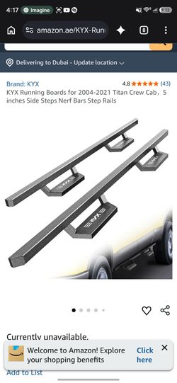 Nissan Titan Side Steps
