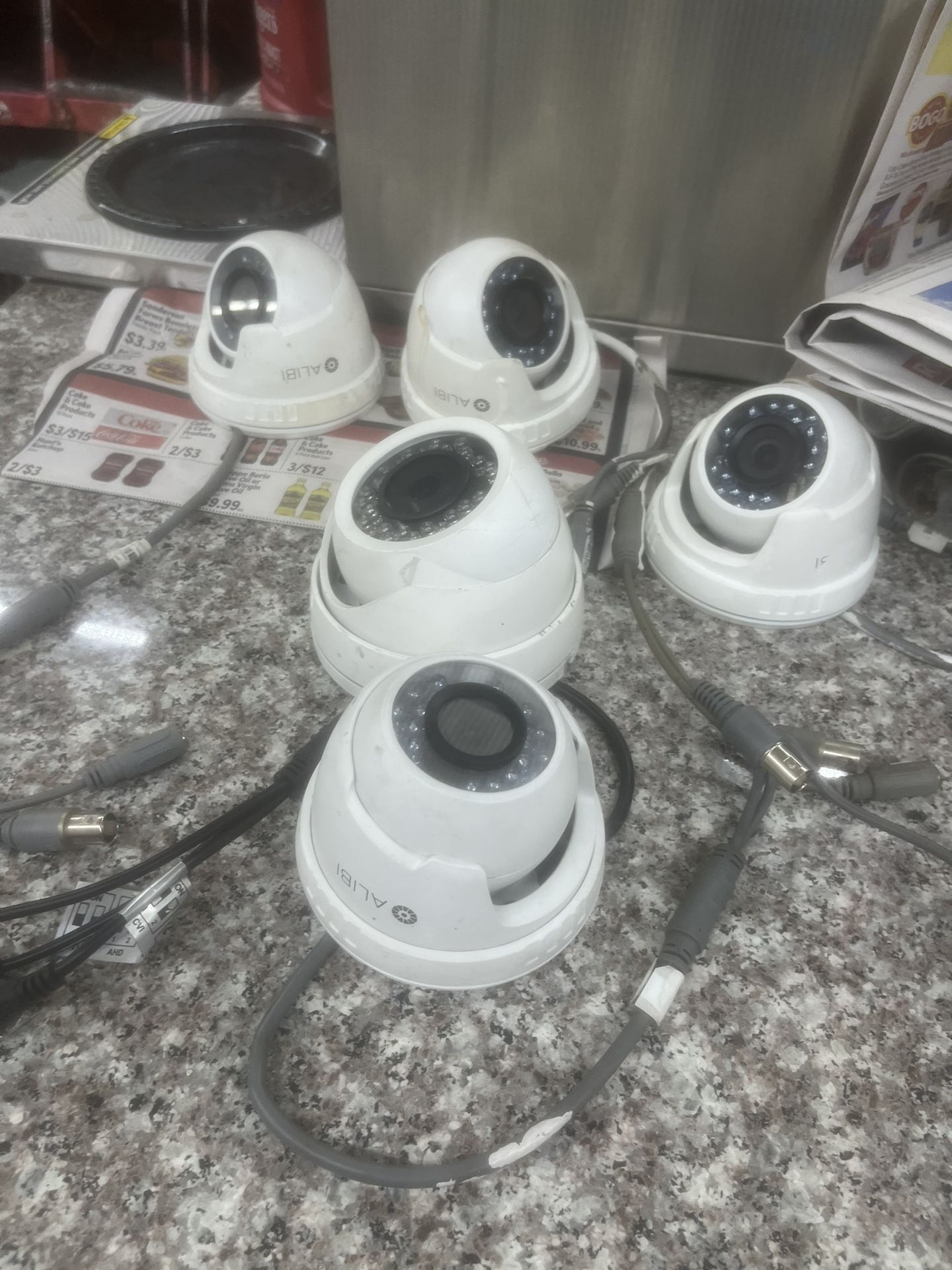 5 Alibi Cameras