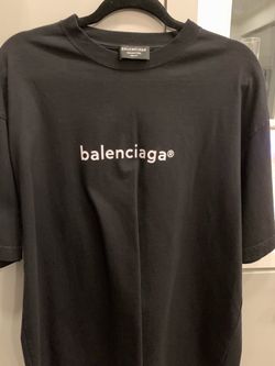 Black Balenciaga shirt l xl