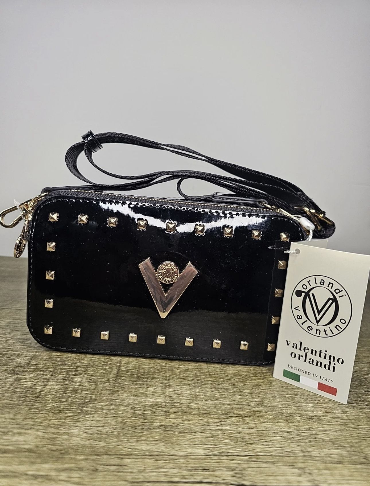 Valentino Orlandi Crossbody Camera Bag