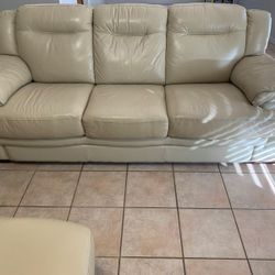 Leather Couch 