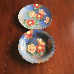 Royal Doulton Plate And Bowl Set 