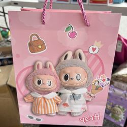 Labubu gift bag  new 4 colors available  