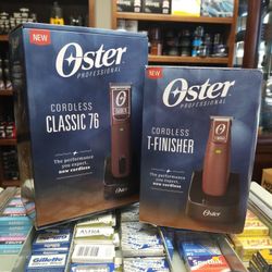 OSTER CLASSIC 76 AND T FINISHER CORDLESS  COMBO