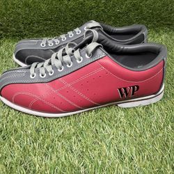 Cobra ACE Red/Grey Mens Bowling Rental Shoes size 11 12.5