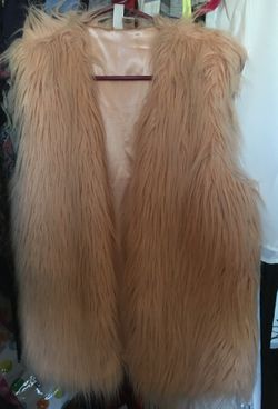 Forever 21 pink fur jacket