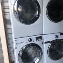 Lg Washer And Dryer Set Electric 
