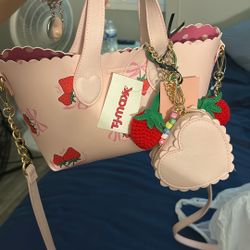 Juicy Strawberry Mini Tote