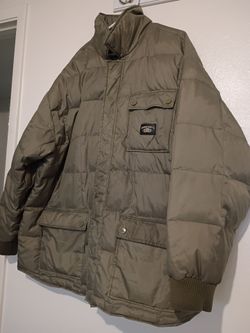 State Property S18 Puffer Jacket Olive Green 3x