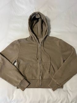 Women’s tan zip up hoodie small $10