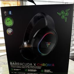 Barracuda X Chroma Gaming Headphones Black 