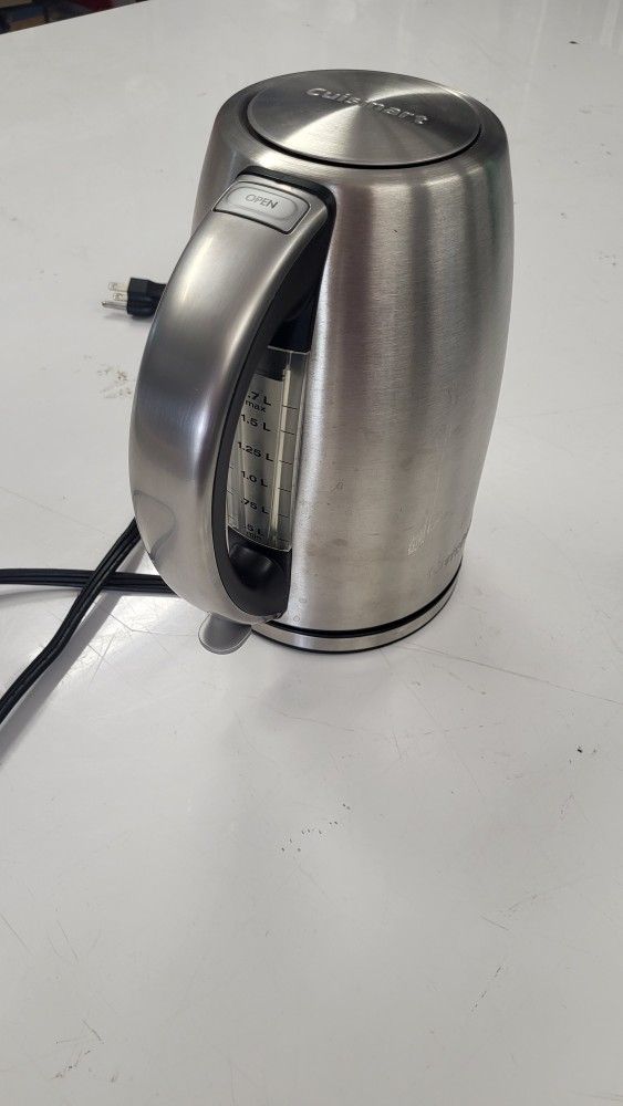 Cuisinart JK-17P1 Cordless-Electric-Kettle, 1.7-Liter, Stainless Steel