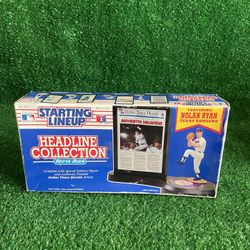 Starting Lineup Nolan Ryan Headline Collection 