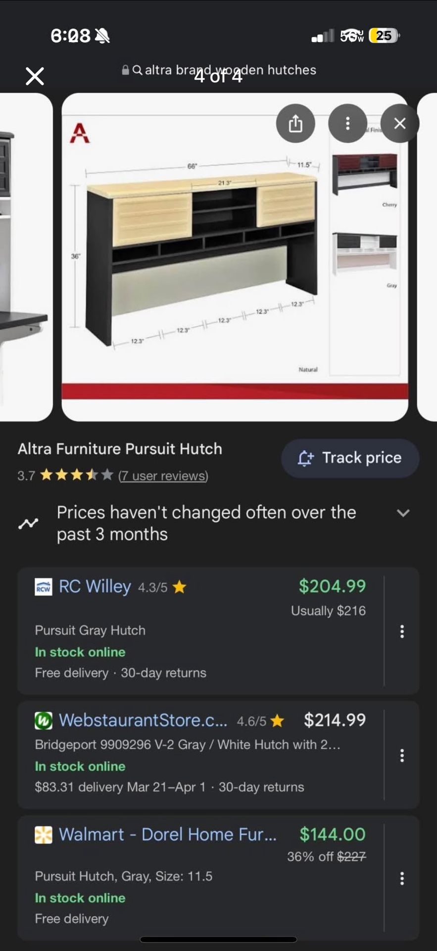 Desk Hutches