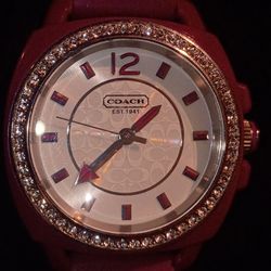 Authentic women's Coach watch