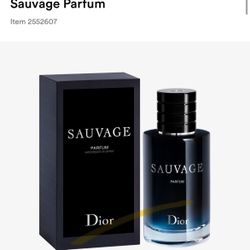 Sauvage Dior 