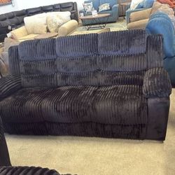 Gray and black sofa and loveseat, Ask for price, NEW 