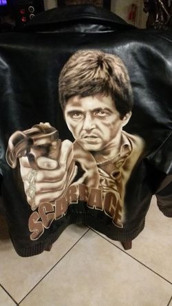 Scarface jacket leather 2XL