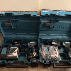 Makita drills compact and brushless 