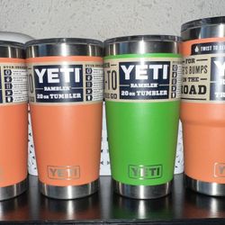 4 Yeti Cups 