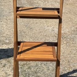 Teak Tiered Shelving 