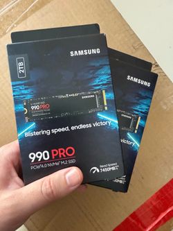 NEW Samsung 2TB 990 Pro PCIe 4.0 x4 M.2 NVMe SSD