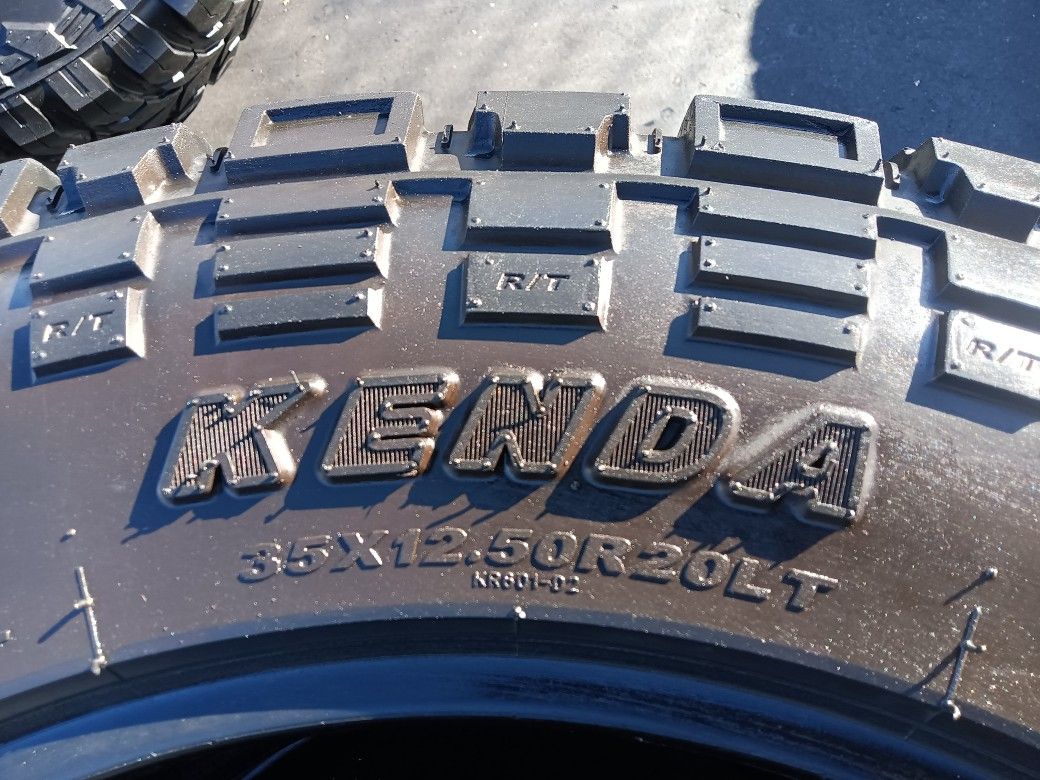 2 Llantas Lt 35 X 12.50 R17 Kenda Klever