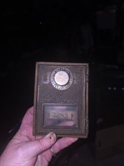 Antique US Post Office Mail Box Door