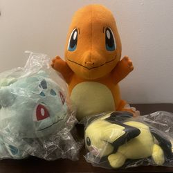 Pokemon Plush Bundle New 