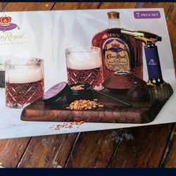 Crown Royal Whisky Smoker Set (Unopened)