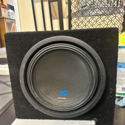 ALPHINE S SERIES 12 INCH SUBWOOFER